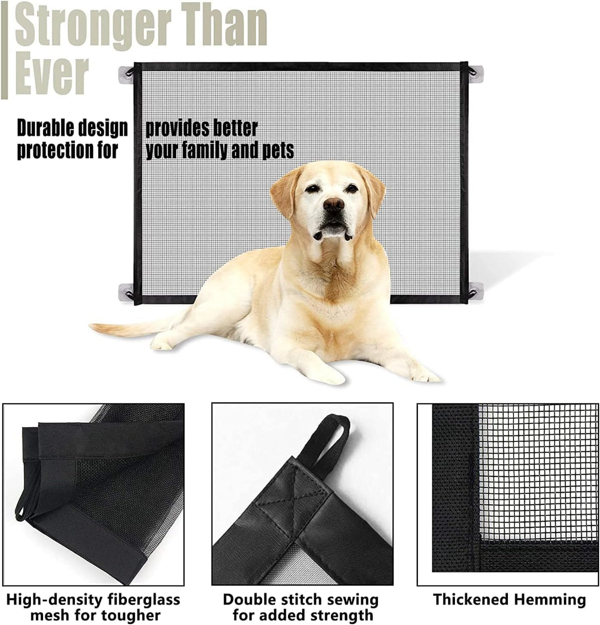 Safe Portable Folding Magic Gate For Small Dogs 170*75 cm.