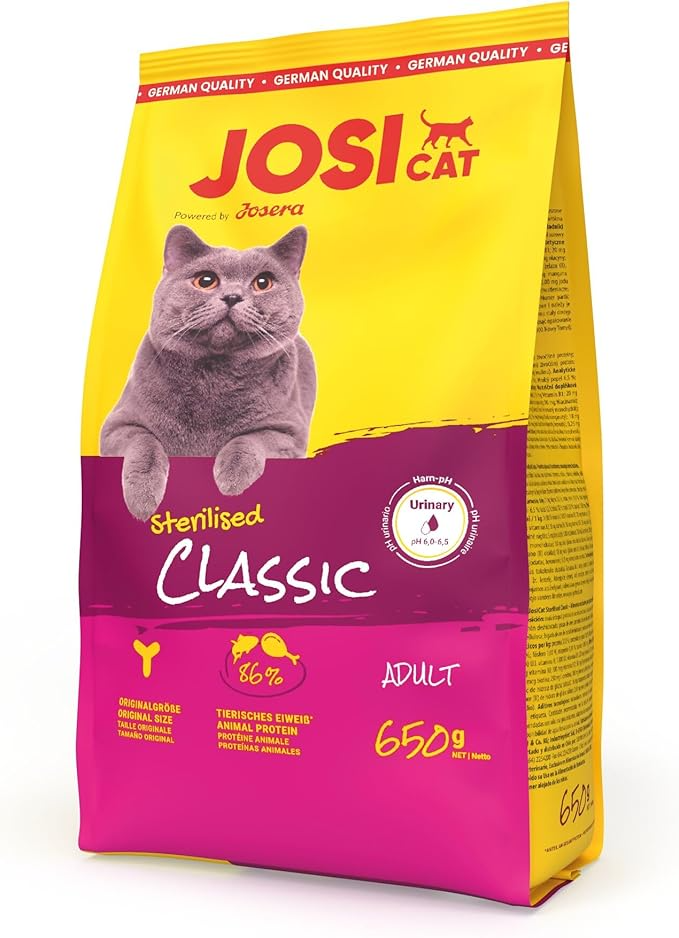 Josera JosiCat dry food Sterilised Classic 650 g