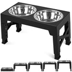 Raised Dog Double Bowl Stand Petfast.shop Generic Bowls & Feeders Dog Supplies petfast.shop EgyptDefault Title 1150.00