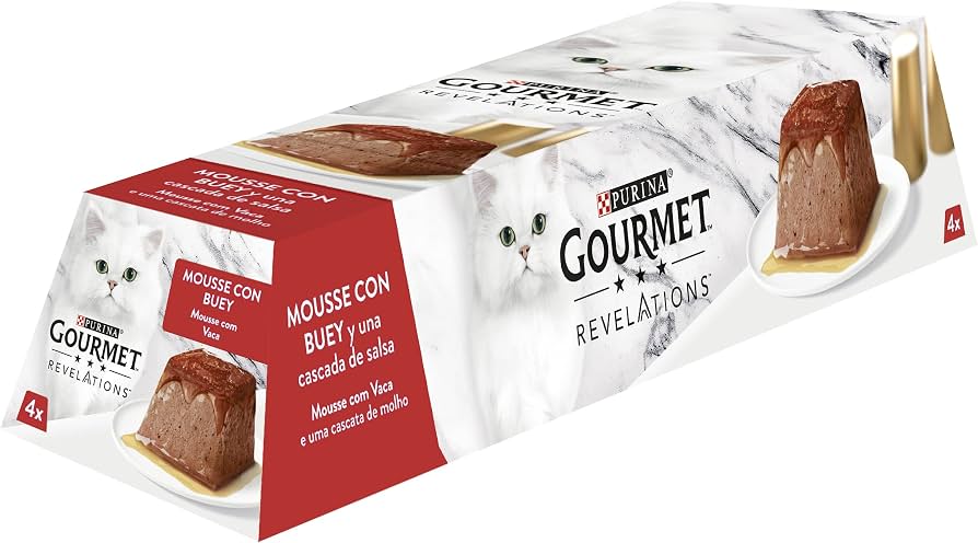 X4 Gourmet Revelations Mousse With Beef Gravy 4Pcs 57 G Petfast.shop Gourmet Cat Exclude Exclusive Food Wet Food petfast.shop EgyptDefault Title 800.00