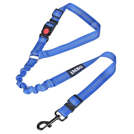 iMBG Headrest Dog Seat Belts for Car, Adjustable Nylon.