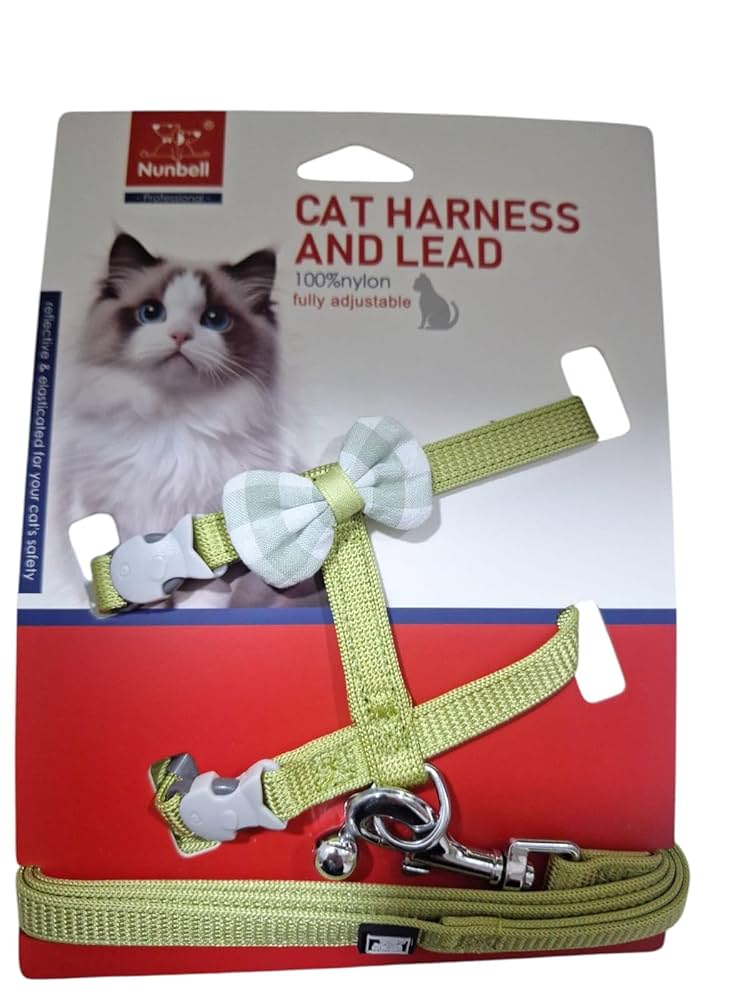 Nunbell Cat Harness & Leash.