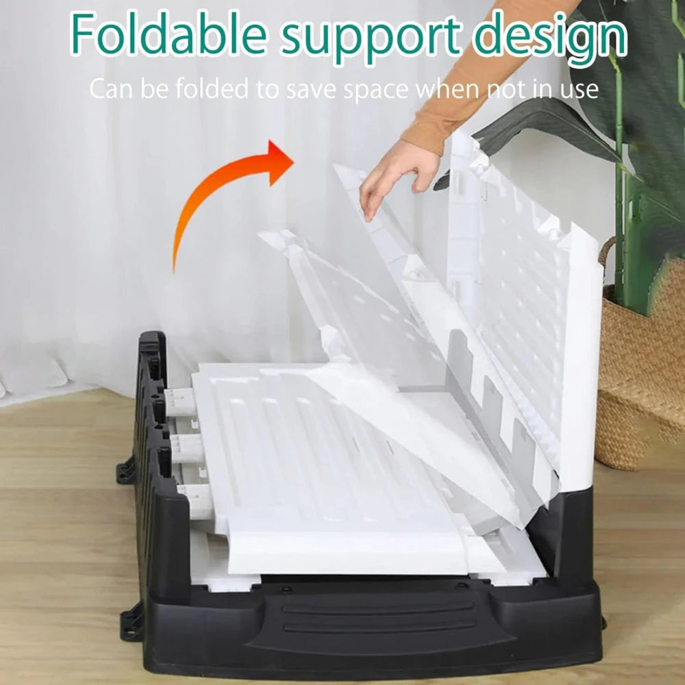 House Plastic With Metal Door for Medium Dog.