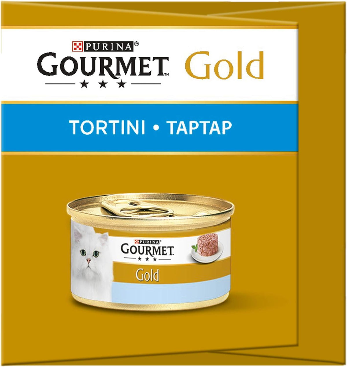 4X GOURMET Purina Gold With Tuna And Salmon 4x85g