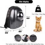 Pet Carrier Backpack Bear Shape Size 42*30*20Cm