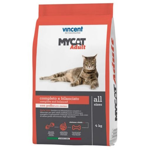 Vincent MY CAT Chicken Dry Food 4 Kg.