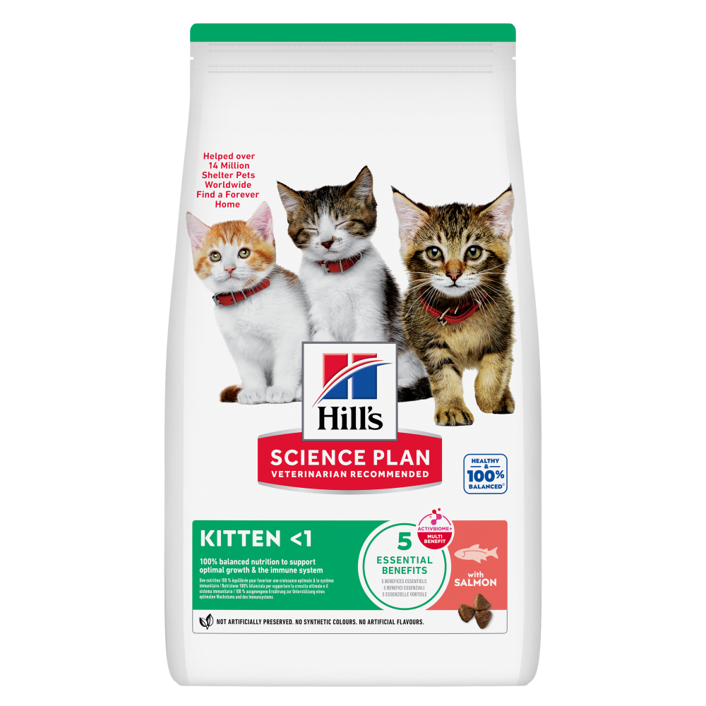 Hill's Science Plan Kitten Food with Salmon 1.5Kg Petfast.shop Hill's Cat Dry Food Food Kitten petfast.shop EgyptDefault Title 1550.00