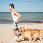 DOCO® 5ft Reflective Rope Dog Leash w/ Click & Lock Snap (1/2" Width) (13mm*150cm).