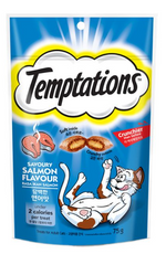 Temptations Cat Treat Savoury Salmon Flavour 75G