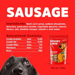 Scooby Chew Sausage Dog Treats 120 gr.
