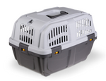 Skudo 1 Black and Gray Pet Carrier Crate Size 48*31.5*33Cm