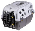 Skudo 1 Black and Gray Pet Carrier Crate Size 48*31.5*33Cm