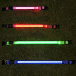GERMPLASM DOG LED COLLAR SMALL GREEN.
