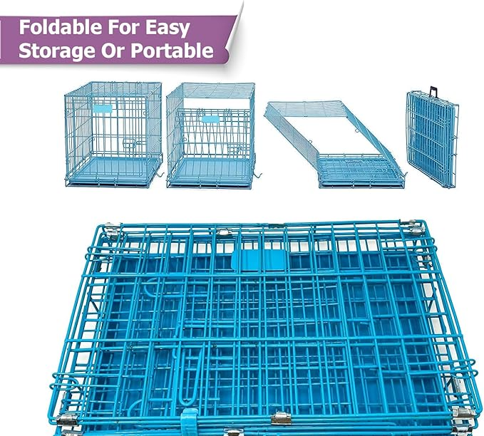 Nunbell Pet thick iron cage Size 76*54*46Cm