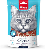 Wanpy Chicken Jerky & Codfish Sushi cat treats 80g