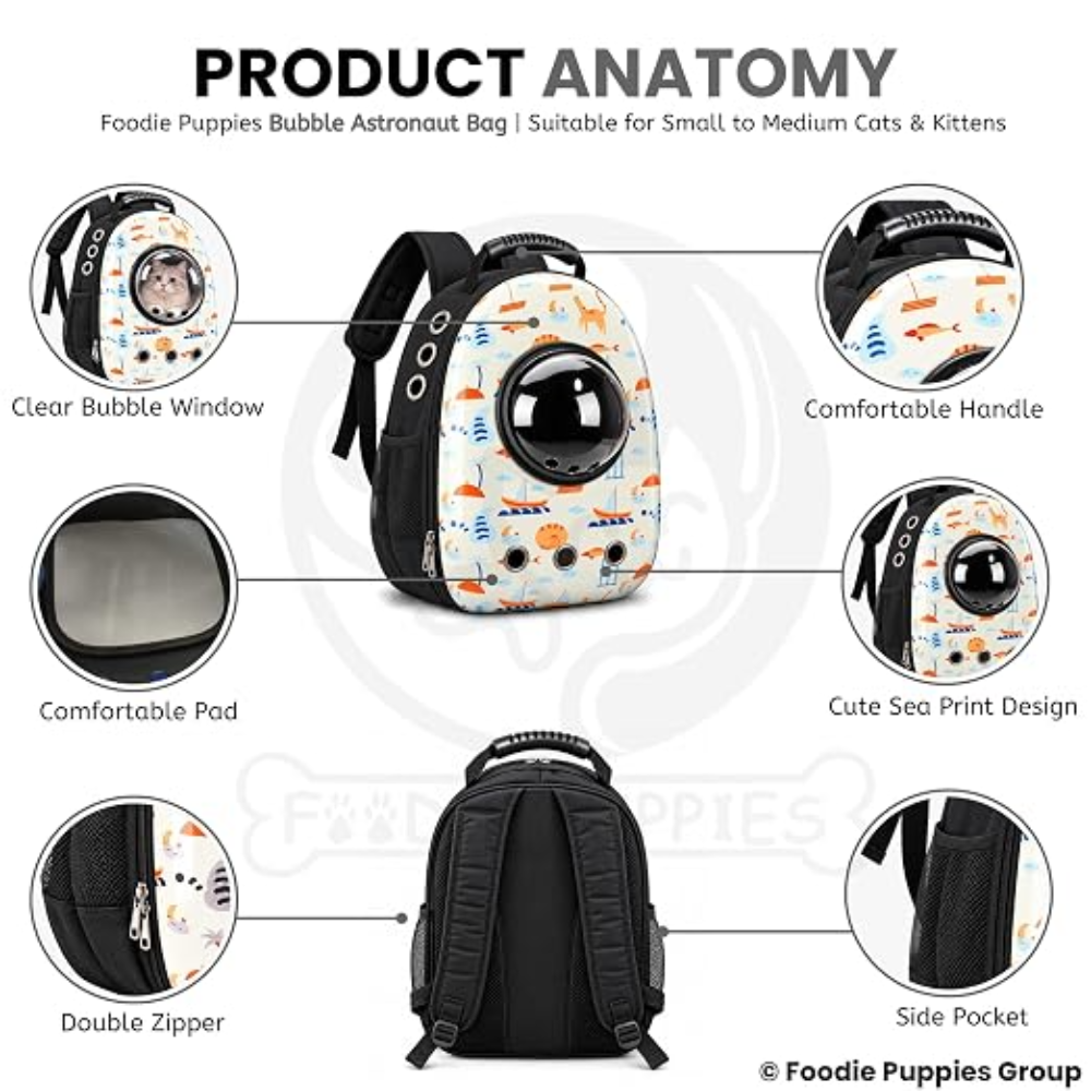 Pet Carrier Backpack Space Caspsule Size 42*33*29 Cm