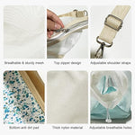 Pet Carrier Breathable Portable Sling Bag with Zipper.