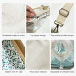 Pet Carrier Breathable Portable Sling Bag with Zipper.