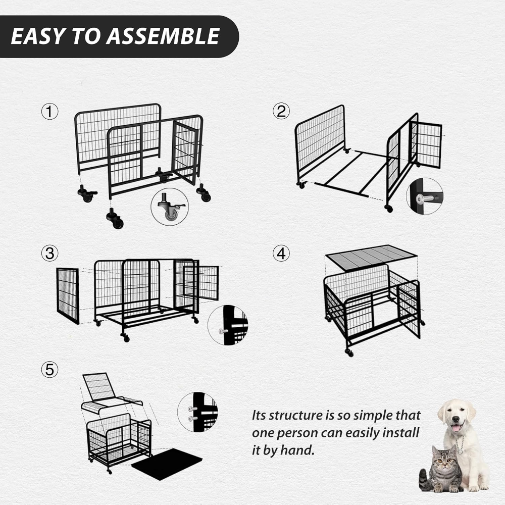 Steel Pet Box Size 62*57 Cm