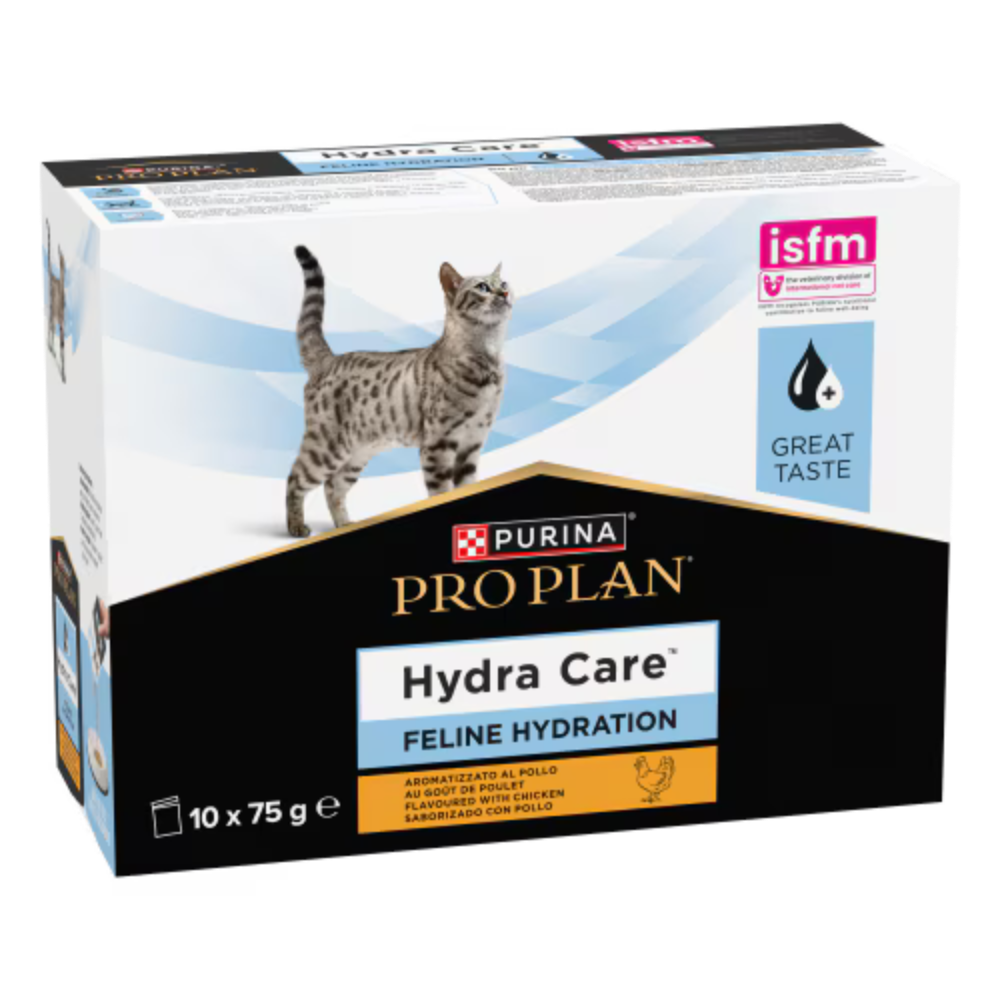 Package Pro Plan Hydra Care Feline Hydration with Chicken (10*75g) Petfast.shop Pro Plan Cat Food Wet Food petfast.shop Egypt PPA5991S Default Title 1350.00