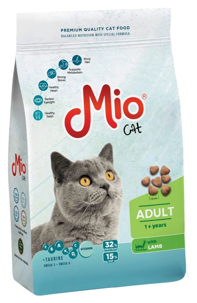 Mio Adult Cat Dry Food With Lamb 1 kg.