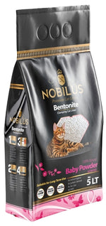 Nobilus Cat Litter 5L (BABY POWDER SCENTED).