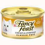 Fancy Feast Classic Pate Chicken & Liver Feast Gourmet Cat Food 85g