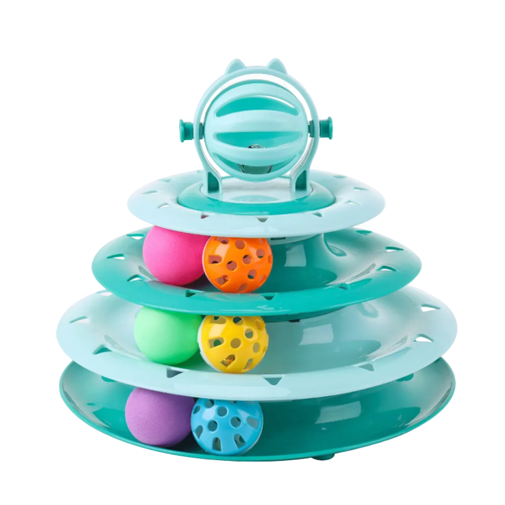 Cat Turntable Toy 3 layers with Ring