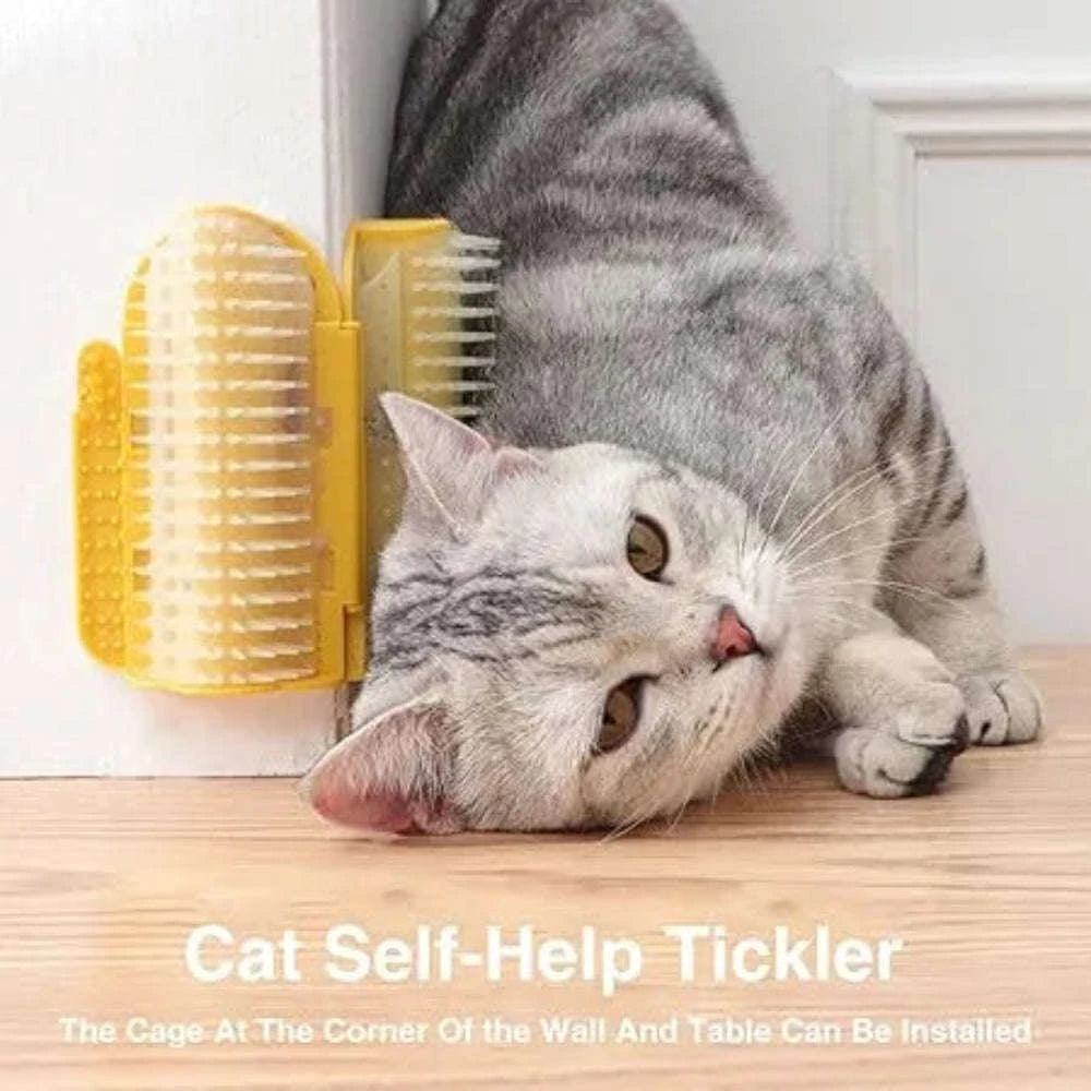 Wall Mount Cat Brush.