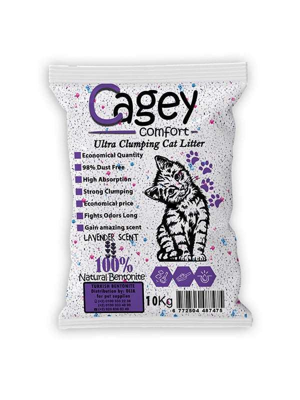 CAGEY cat litter lavendar 20 l.