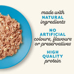 Applaws Natural Tuna Fillet With Cheese in Broth Wet Cat Food 70g.