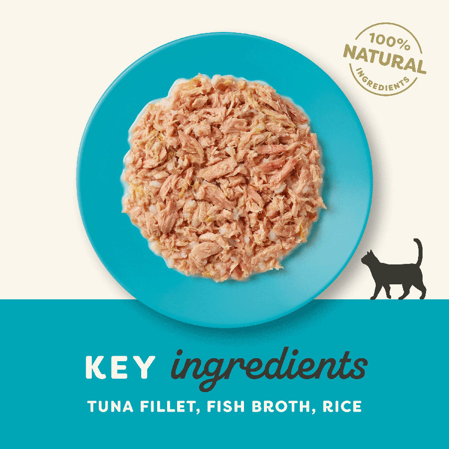 Applaws Natural Tuna Fillet in Broth Wet Cat Food 70g.