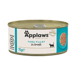 Applaws Natural Tuna Fillet in Broth Wet Cat Food 70g.