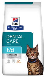 Hill's T/D Dental Care dry food for Cat With Chicken 1.5 Kg.