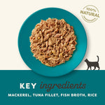 Applaws Natural Ocean Fish in Broth Wet Cat Food 70g.