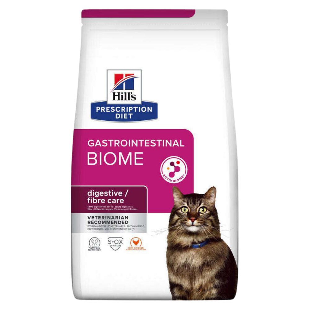 Hill's Prescription Diet Gastrointestinal Biome Dry Cat Food with Chicken 1.5 kg.