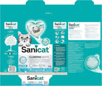 Sanicat Active White Ultra Clumping Cat Litter 10 L.