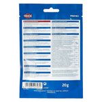 Trikie Premio pet food packaging with blue background and white text