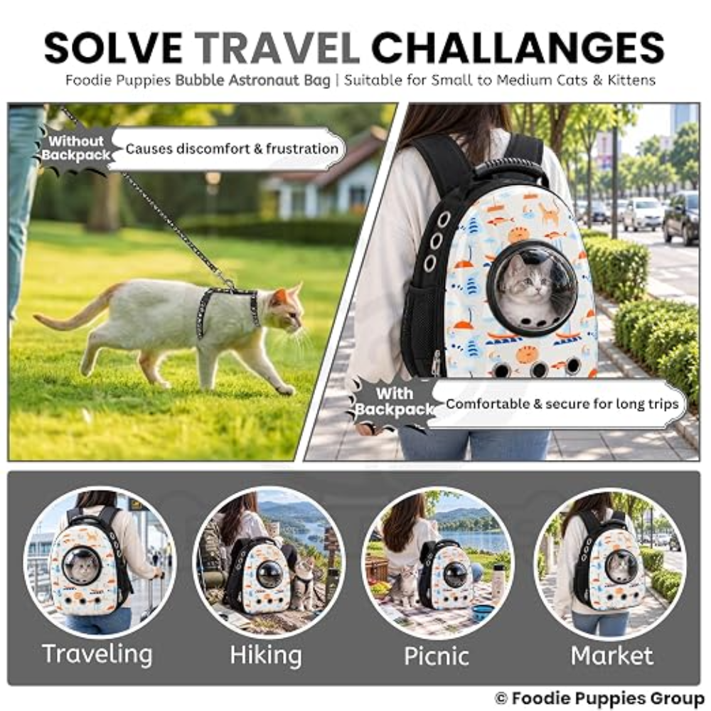 Pet Carrier Backpack Space Caspsule Size 42*33*29 Cm