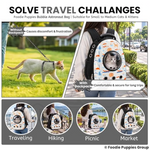 Pet Carrier Backpack Space Caspsule Size 42*33*29 Cm