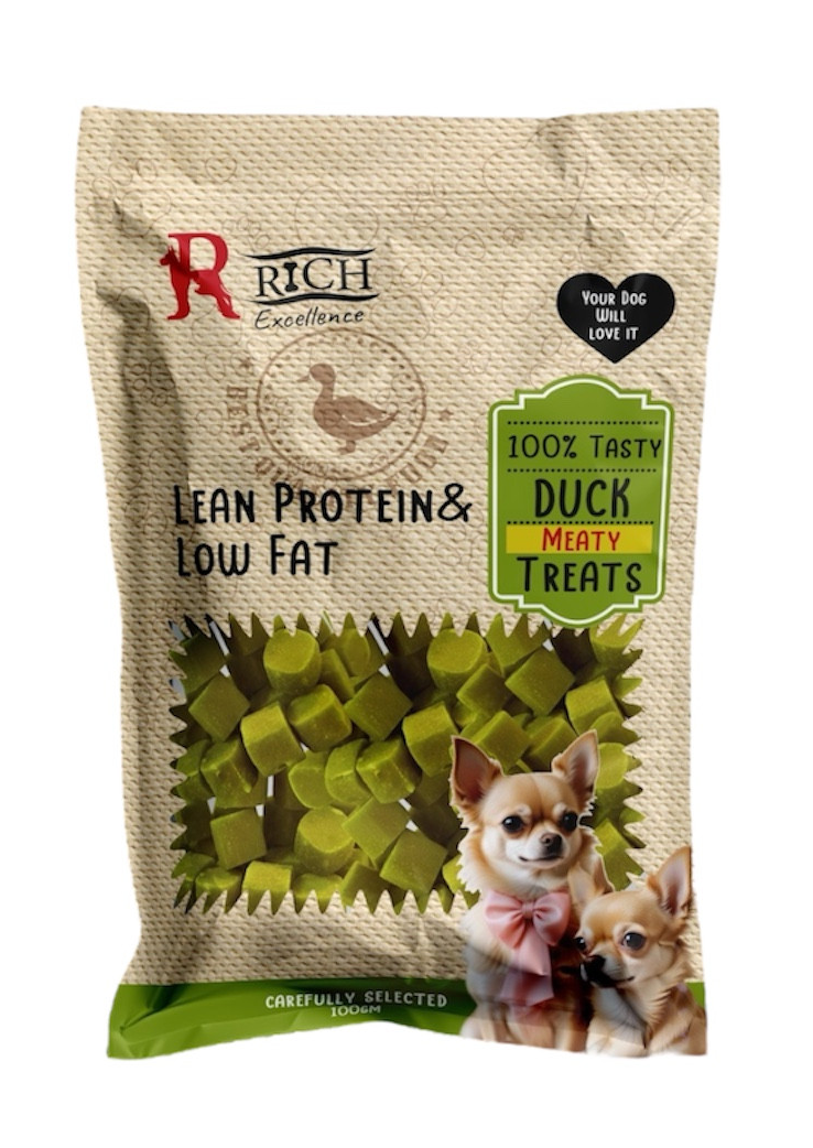 Rich Excellence Soft Dog Treat Duck 100g