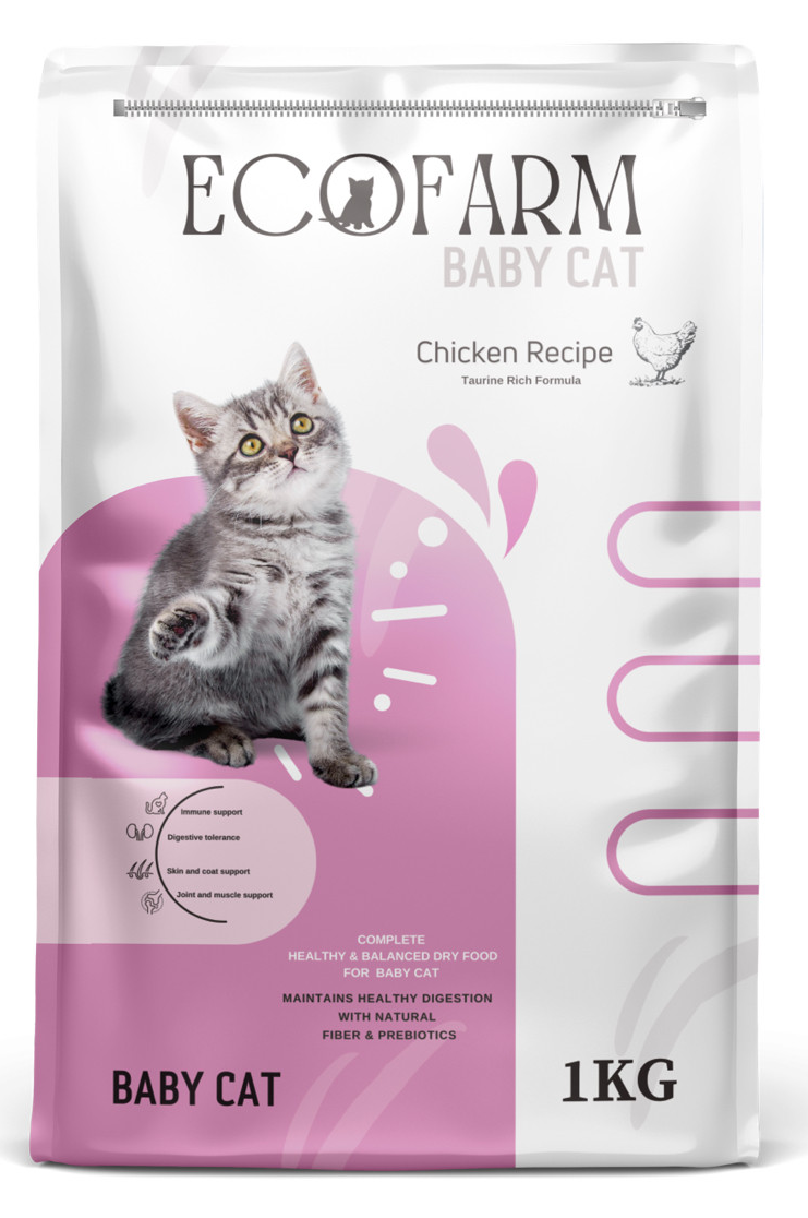 Eco Farm Dry Food for Kitten 1Kg