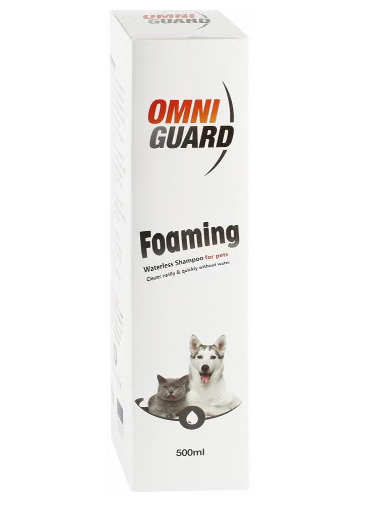 Omni Guard Foaming Waterless Shampoo 500 ml.
