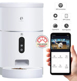 Smart Automatic Pet Feeder with Camera and App 4L.