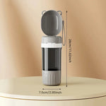 Pet water and feeder bottle with cup 550ml.