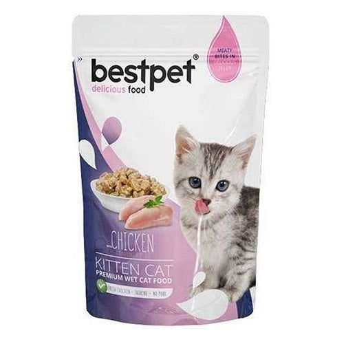 Best Pet Kitten Pouch chicken 85g.