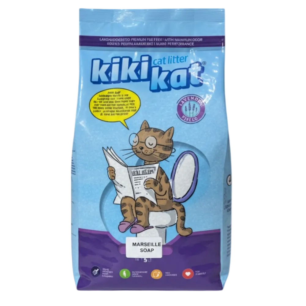 Kiki Kat Cat Litter MarseilleSoap 5L Petfast.shop Kiki Kat Box & Accessories & Litter Cat Litter petfast.shop EgyptDefault Title 150.00