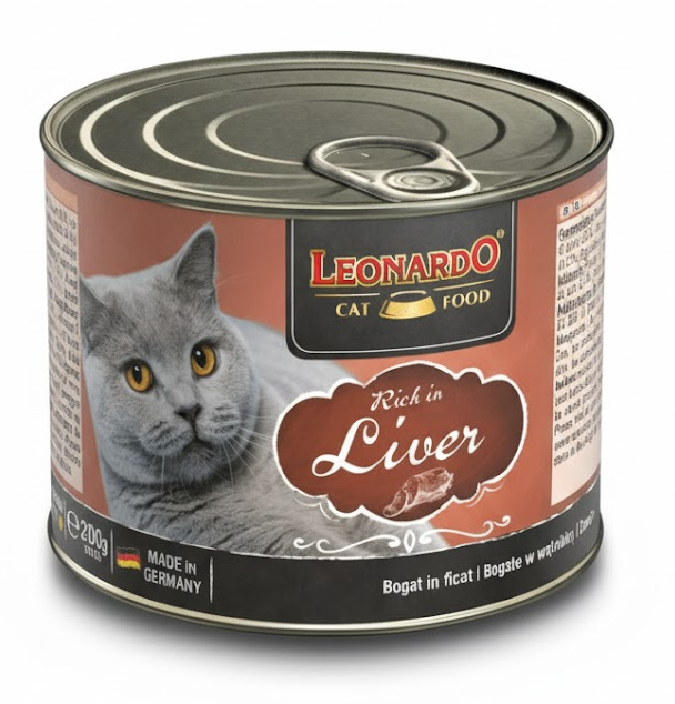 LEONARDO rich in liver Wet Food 200g