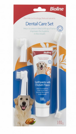 Bioline Dental Care Set Chicken Flavor 100g 4Pcs