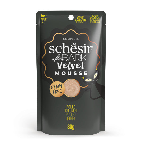 Schesir after dark Pollo in mousse 80g in busta.